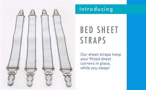 sheet straps for bedding